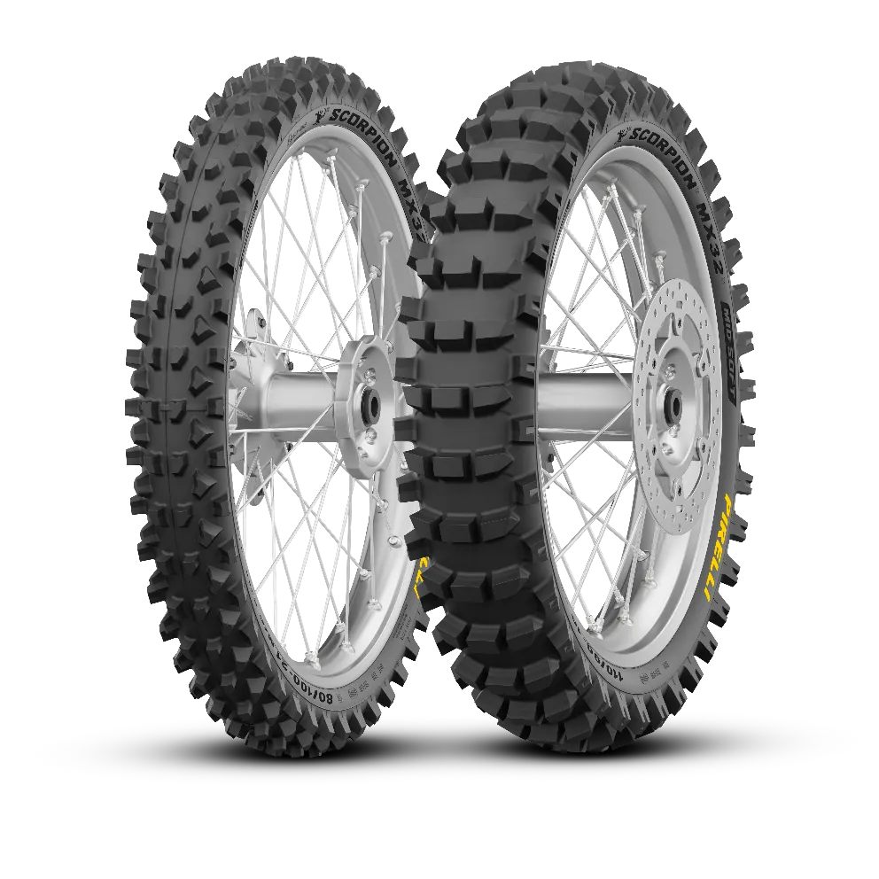 [4108200] Pirelli Scorpion MX32 Mid Soft 90/100 - 21 M/C 57M M+S